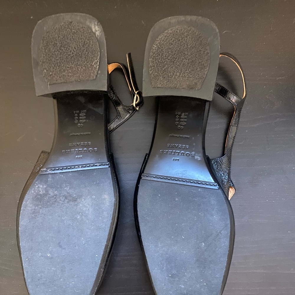 Sezane Black Paula Babies Size 40 - Picture 7 of 8